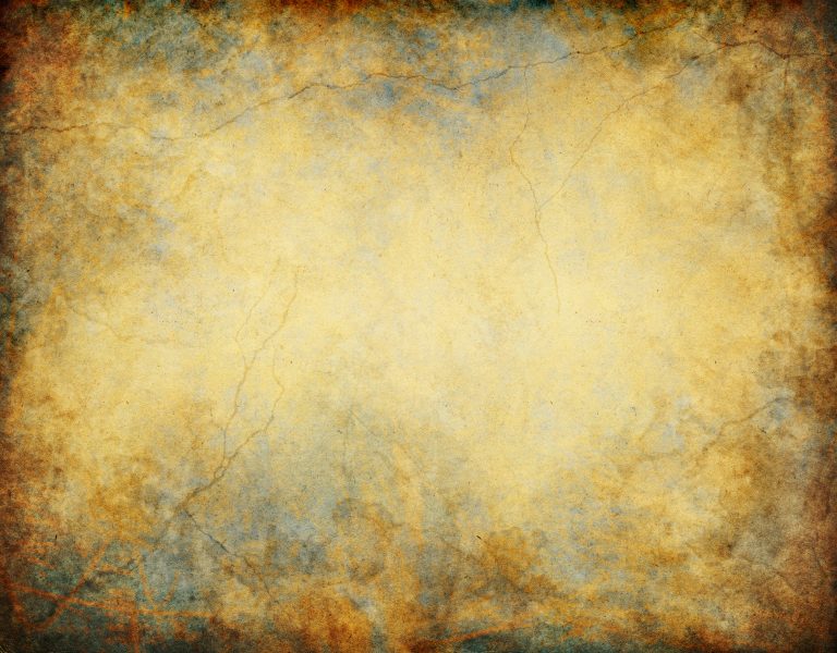 An autumn colored patina grunge canvas